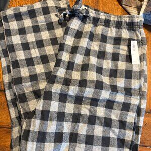 BNWT Men's Old Navy flannel pants sz L